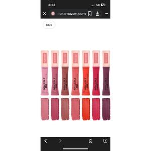 L'OREAL Infallible Pro Matte Liquid Lipstick NEW, milk and cookies 2 pack